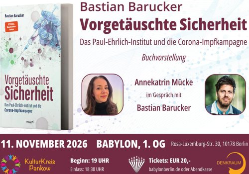 literatur live: Bastian Barucker: Vorgetäuschte Sicherheit